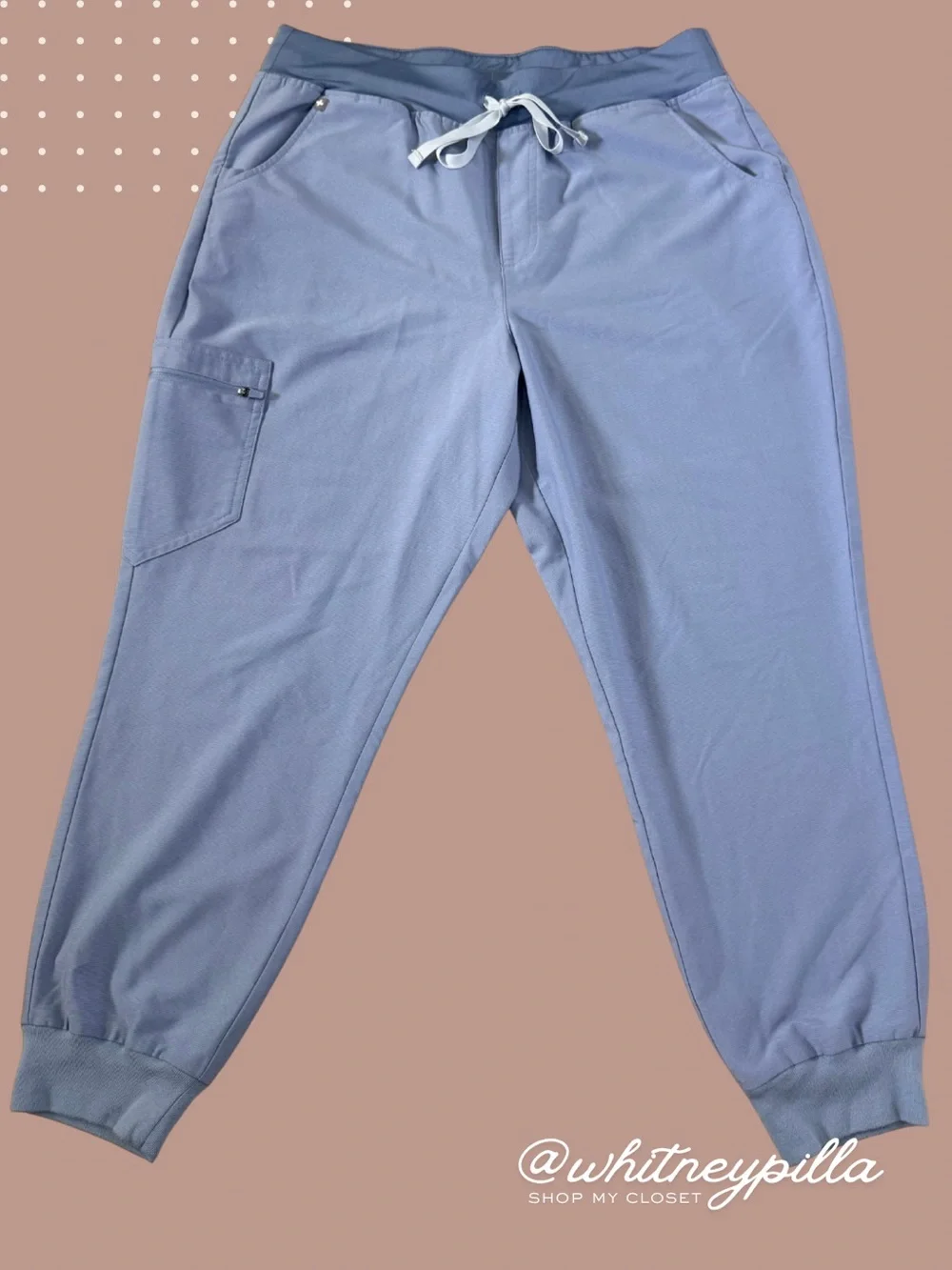 FIGS Women's Zamora Jogger Scrub Pants, Technical Collection Extra Large Petite